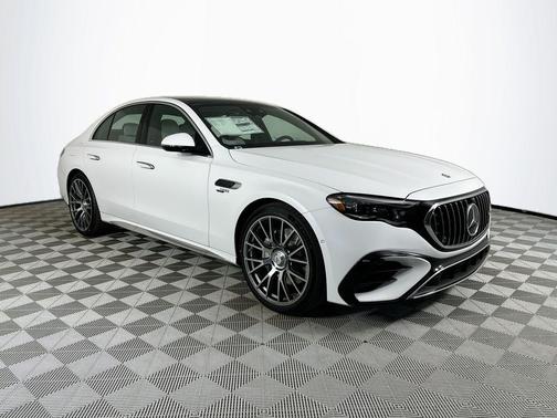 White 2026 Mercedes-Benz AMG E 53 Base