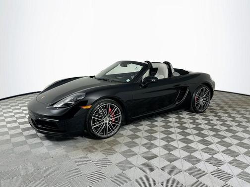 Black 2024 Porsche 718 Boxster S