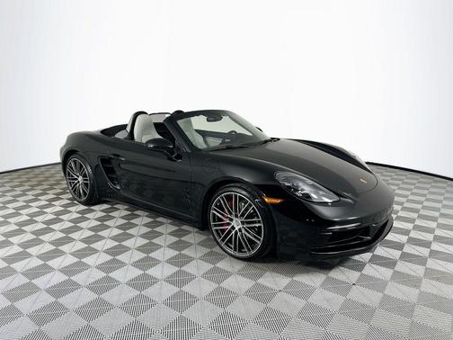 Black 2024 Porsche 718 Boxster S