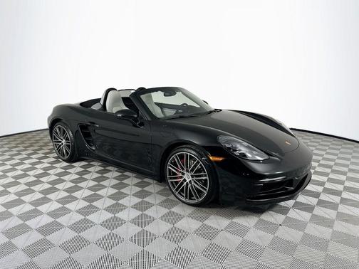 Black 2024 Porsche 718 Boxster S
