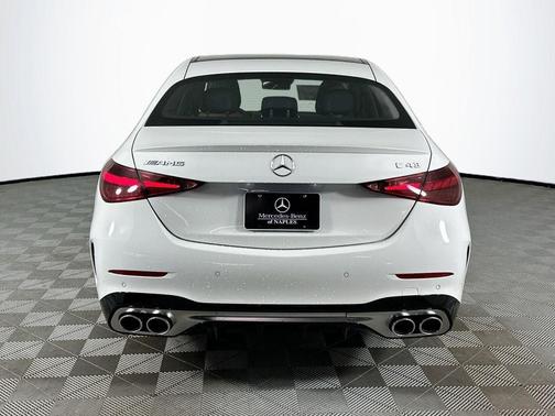 Polar White 2026 Mercedes-Benz AMG C 43 Base 4MATIC