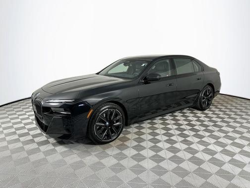 Black Sapphire Metallic 2024 BMW 760 760i xDrive