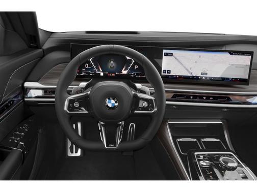 Black Sapphire Metallic 2024 BMW 760 760i xDrive
