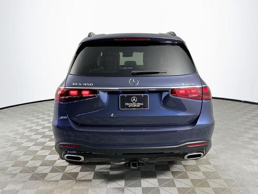 Twilight Blue Metallic 2024 Mercedes-Benz GLS 450 4MATIC