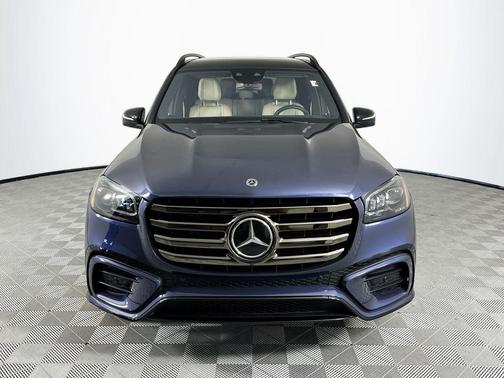 Twilight Blue Metallic 2024 Mercedes-Benz GLS 450 4MATIC