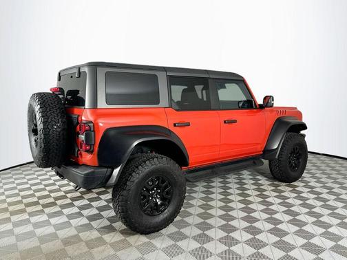 Orange 2023 Ford Bronco Raptor