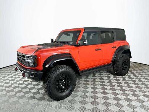Orange 2023 Ford Bronco Raptor