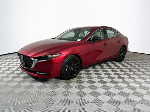 Soul Red Crystal Metallic 2023 Mazda Mazda3 AWD w/Premium Package