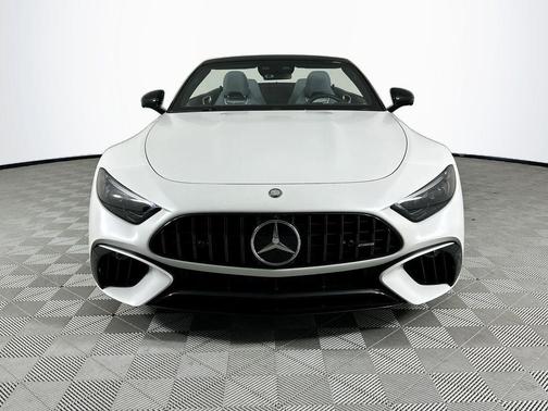 Moonlight White 2023 Mercedes-Benz AMG SL 63 Base