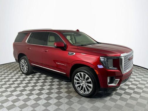 Volcanic Red 2024 GMC Yukon Denali