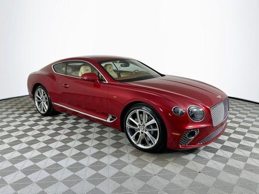 Red 2020 Bentley Continental GT V8