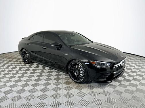 Midnight Black 2023 Mercedes-Benz AMG CLA 35 Base 4MATIC
