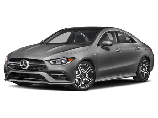 Midnight Black 2023 Mercedes-Benz AMG CLA 35 Base 4MATIC