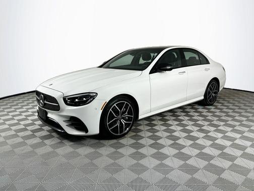 Polar White 2023 Mercedes-Benz E-Class E 350 4MATIC