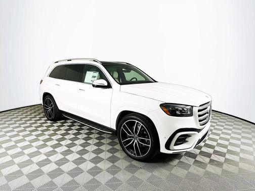 Polar White 2025 Mercedes-Benz GLS 580 Base 4MATIC