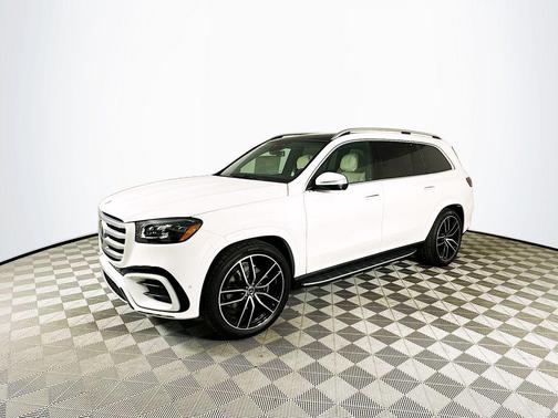 Polar White 2025 Mercedes-Benz GLS 580 Base 4MATIC