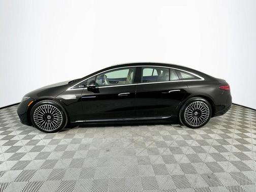 Onyx Black Metallic 2023 Mercedes-Benz EQS 580 Base 4MATIC