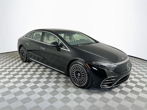 Onyx Black Metallic 2023 Mercedes-Benz EQS 580 Base 4MATIC