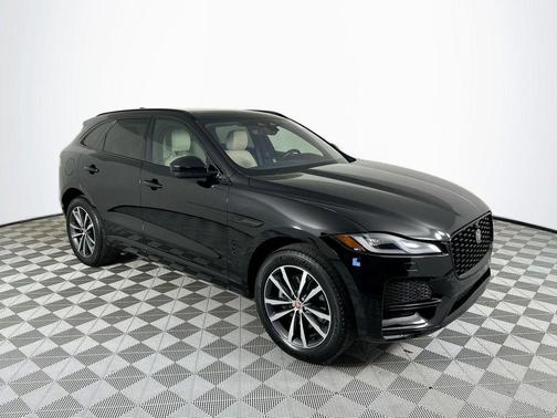 Black 2021 Jaguar F-PACE P250