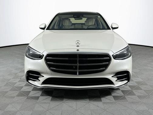 Diamond White 2023 Mercedes-Benz S-Class S 500 4MATIC