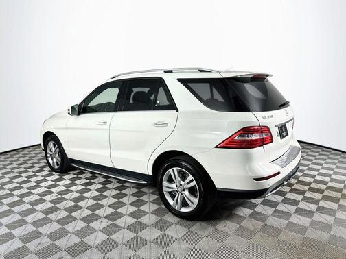 White 2013 Mercedes-Benz M-Class ML 350 4MATIC