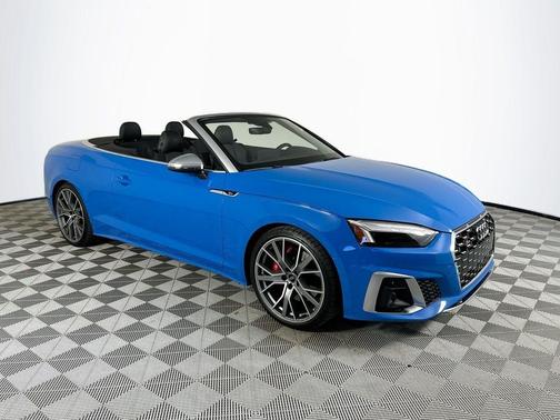 Turbo Blue / Black Top 2020 Audi S5 3.0T Premium Plus