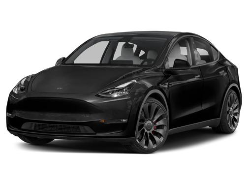 Blue 2022 Tesla Model Y Long Range