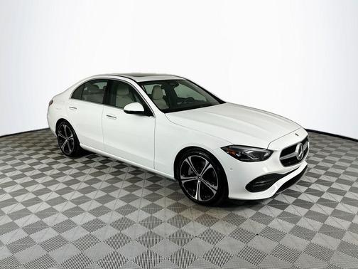 Polar White 2025 Mercedes-Benz C-Class C 300
