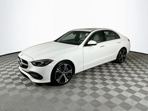 Polar White 2025 Mercedes-Benz C-Class C 300