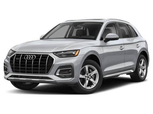 Glacier White Metallic 2025 Audi Q5 45 S line quattro Premium