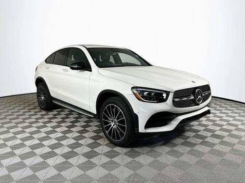 Polar White 2022 Mercedes-Benz GLC 300 4MATIC Coupe