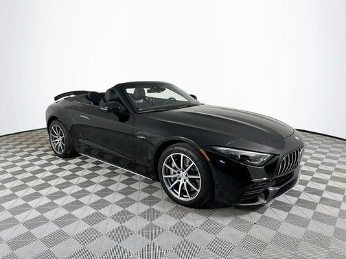 Obsidian Black Metallic 2023 Mercedes-Benz AMG SL 43 Base
