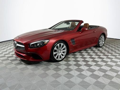 Red 2017 Mercedes-Benz SL 450 Base