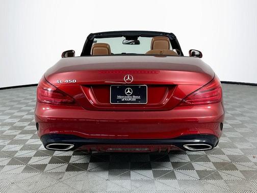 Red 2017 Mercedes-Benz SL 450 Base