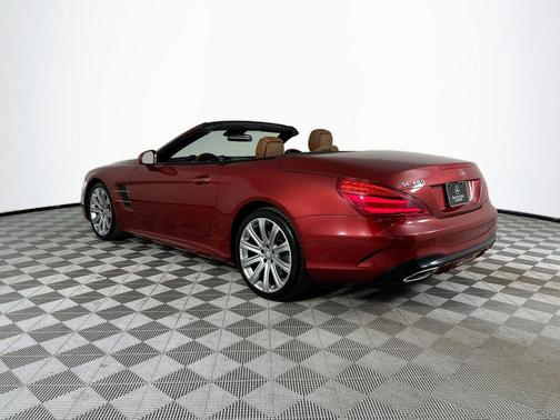 Red 2017 Mercedes-Benz SL 450 Base