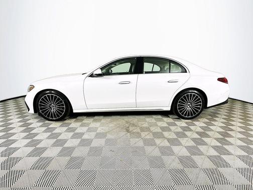 Moonlight White 2025 Mercedes-Benz E-Class E 450 4MATIC