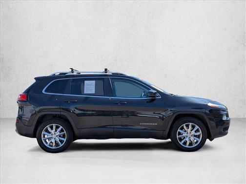 Brilliant Black Crystal Pearlcoat 2015 Jeep Cherokee Limited