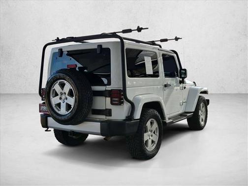 Bright White Clear Coat 2011 Jeep Wrangler Sahara
