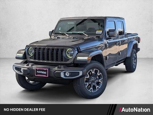 Granite Crystal Metallic Clearcoat 2026 Jeep Gladiator Sahara 4x4
