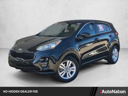 Black Cherry 2017 Kia Sportage LX