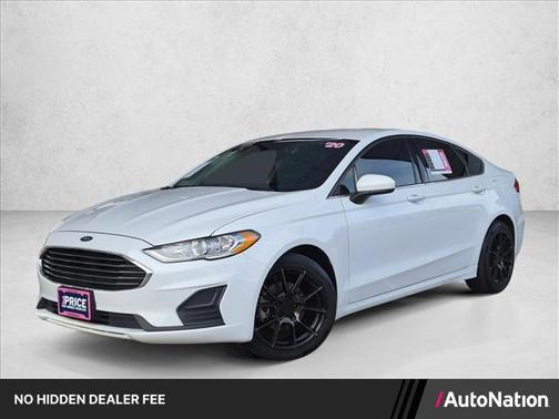 Oxford White 2020 Ford Fusion SE