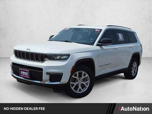 Bright White Clearcoat 2021 Jeep Grand Cherokee L Limited