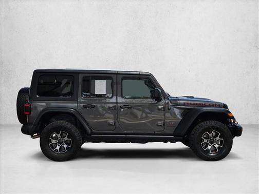 Granite Crystal Metallic Clearcoat 2018 Jeep Wrangler Unlimited Rubicon