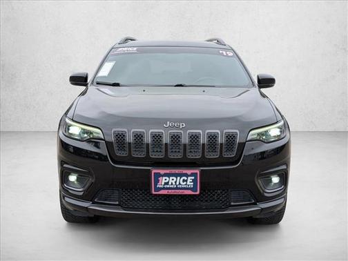 Diamond Black Crystal Pearlcoat 2019 Jeep Cherokee High Altitude