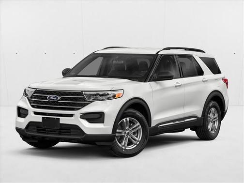 Oxford White 2022 Ford Explorer XLT