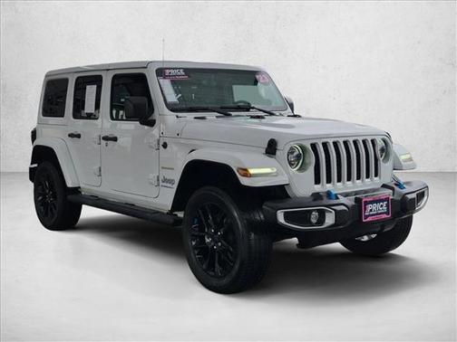 Bright White Clearcoat 2023 Jeep Wrangler 4xe Sahara