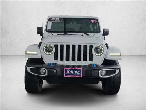 Bright White Clearcoat 2023 Jeep Wrangler 4xe Sahara