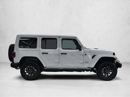 Bright White Clearcoat 2023 Jeep Wrangler 4xe Sahara