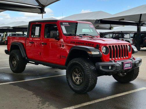 Firecracker Red Clearcoat 2020 Jeep Gladiator Rubicon