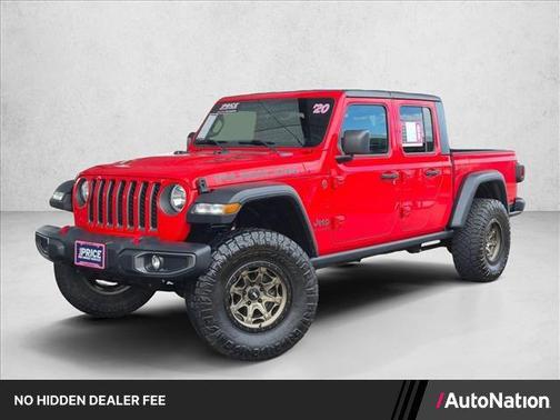 Firecracker Red Clearcoat 2020 Jeep Gladiator Rubicon